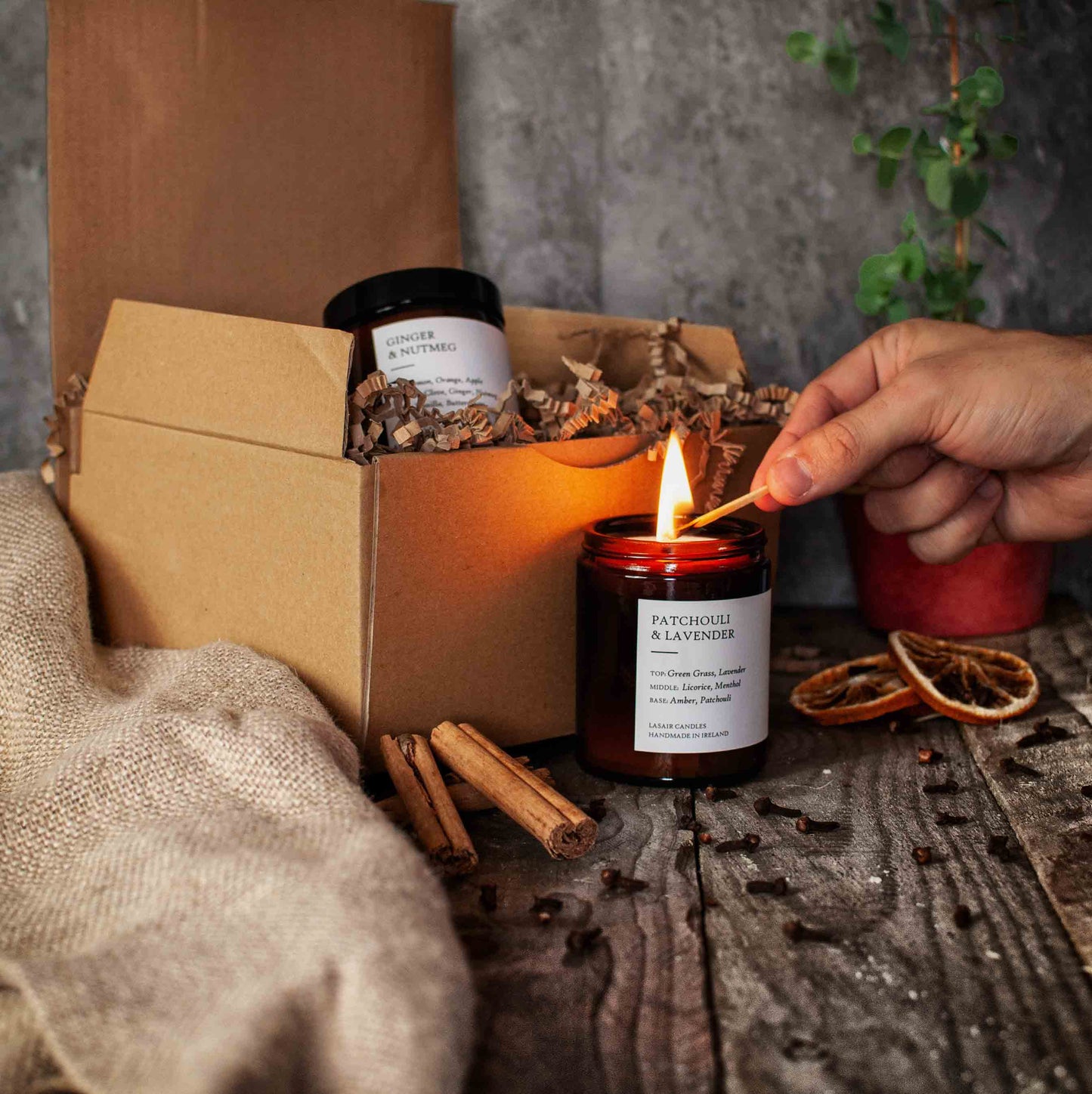 Apothecary Candle Gift Box