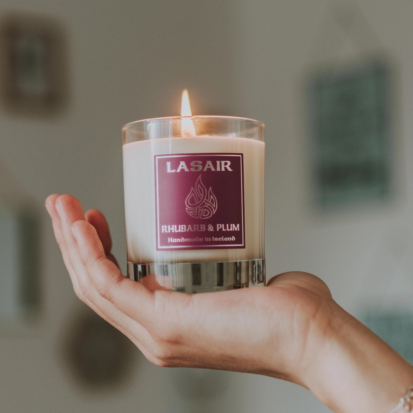 Rhubarb & Plum Candle